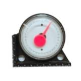 An angle bubble level vial is displayed.